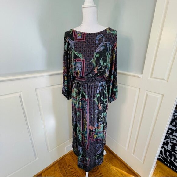 Anthropologie Daily Practice Stretch Jersey Maxi Dress Small - Picture 2 of 10